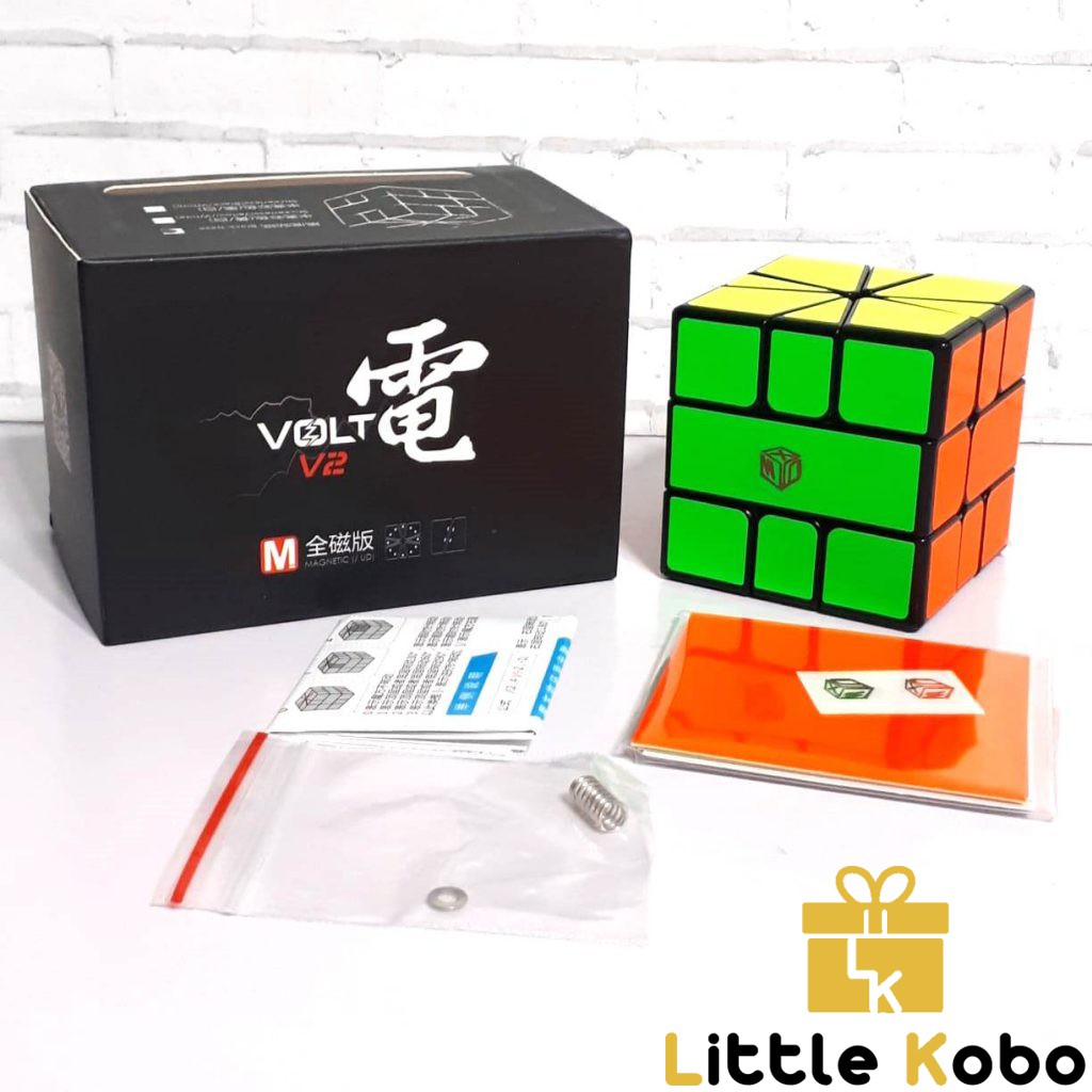 Rubik QiYi X-Man Volt Square-1 V2 M (Fully Magnetic) Rubik Square-1 Nam Châm Dòng Cao Cấp