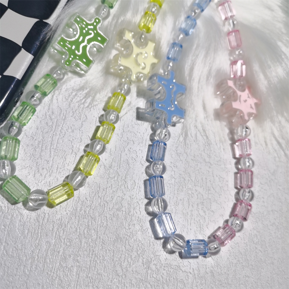 Dây Hạt Ngọc Trai Bằng Acrylic Chống Thất Lạc Gắn Điện Thoại Tiện Dụng