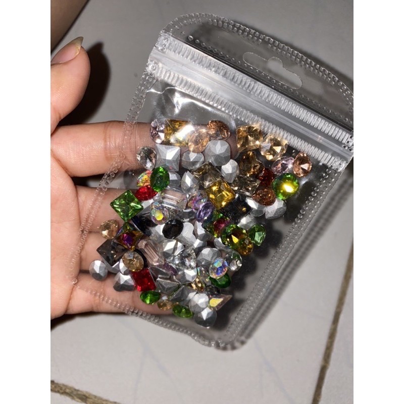  🍀Sét đá khối 100viên mix màu lộn xộn | BigBuy360 - bigbuy360.vn