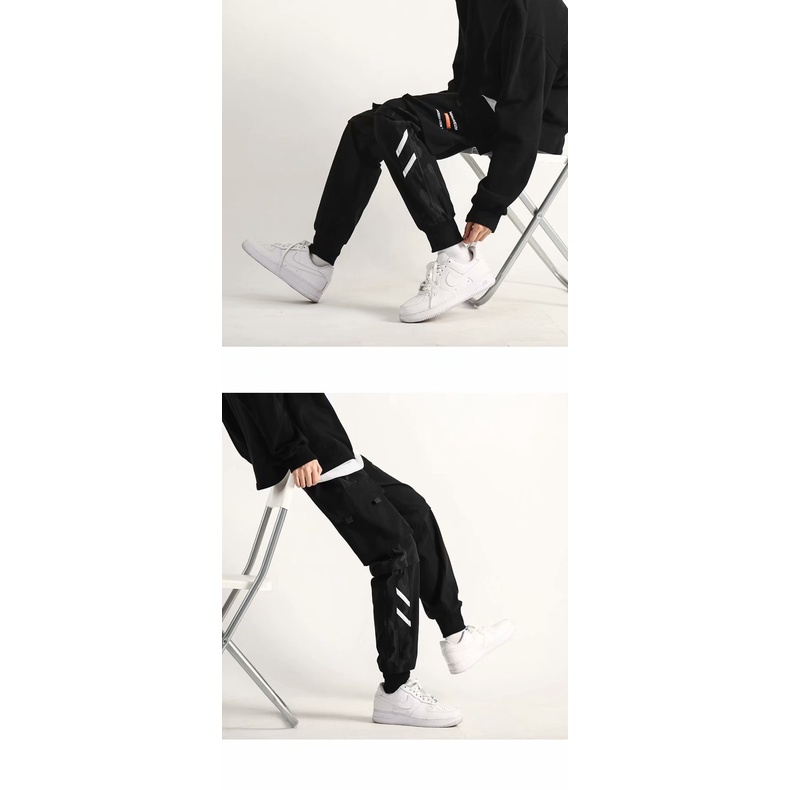 Quần thể thao dáng dài thời trang Hàn Quốc size S-3XL tùy chọn cho nam