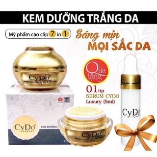 KEM CYDO LUXURY DƯỠNG TRẮNG DA 7 TÁC DỤNG 30GR TẶNG KÈM 1 CHAI SERUM