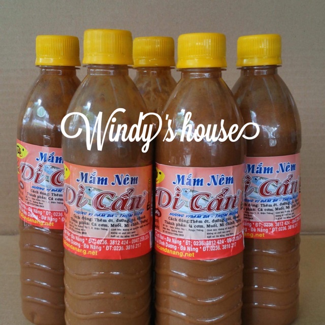 Mắm nêm Dì Cẩn lớn
