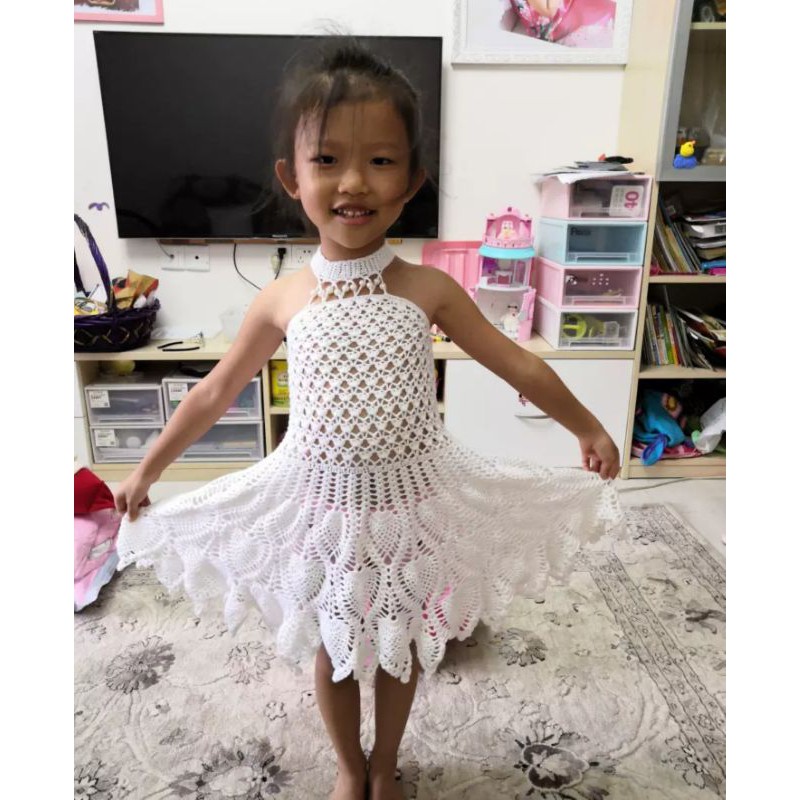 Sợi cotton lụa móc váy áo mùa hè, bikini,... (bảng màu đỏ, vàng, cam)