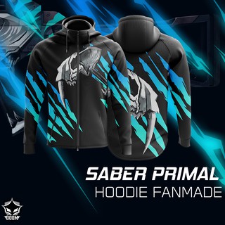 Áo khoác Hoodie Zipper Saber Primal