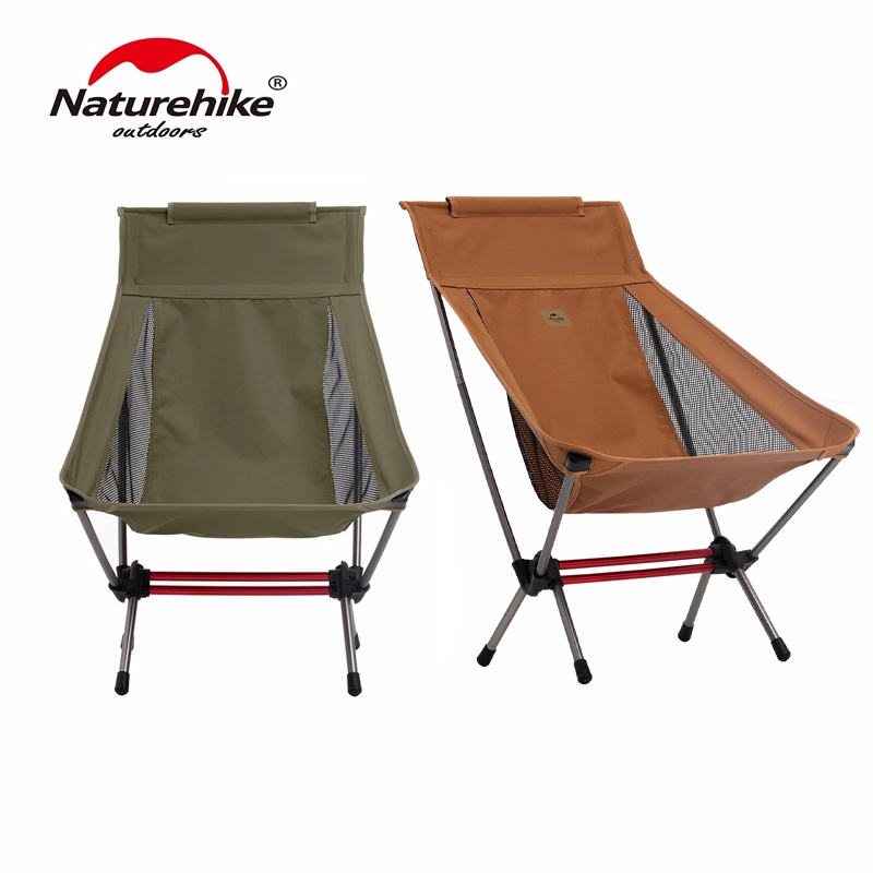 Ghế xếp mặt trăng dã ngoại tựa lưng Naturehike YL09 NH20JJ035