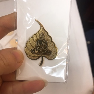 Lá Bồ Đề hình Phật cài áo Ấn Độ