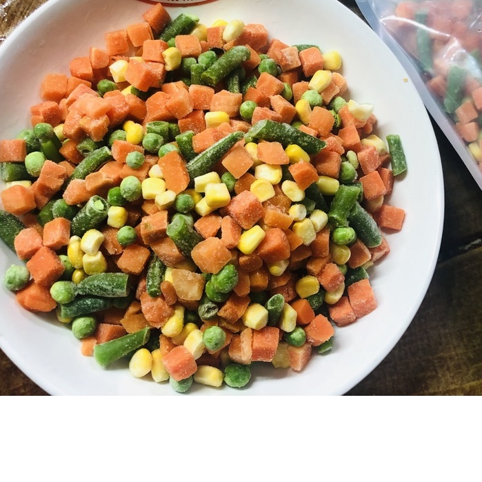 Rau củ hỗn hợp cắt sẵn tiện lợi