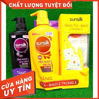 GIẢM GIÁ SỐC Dầu gội Sunsilk chai 630g KM túi balo 2in1/khăn tắm/ sp theo chương trình nhà sản xuất