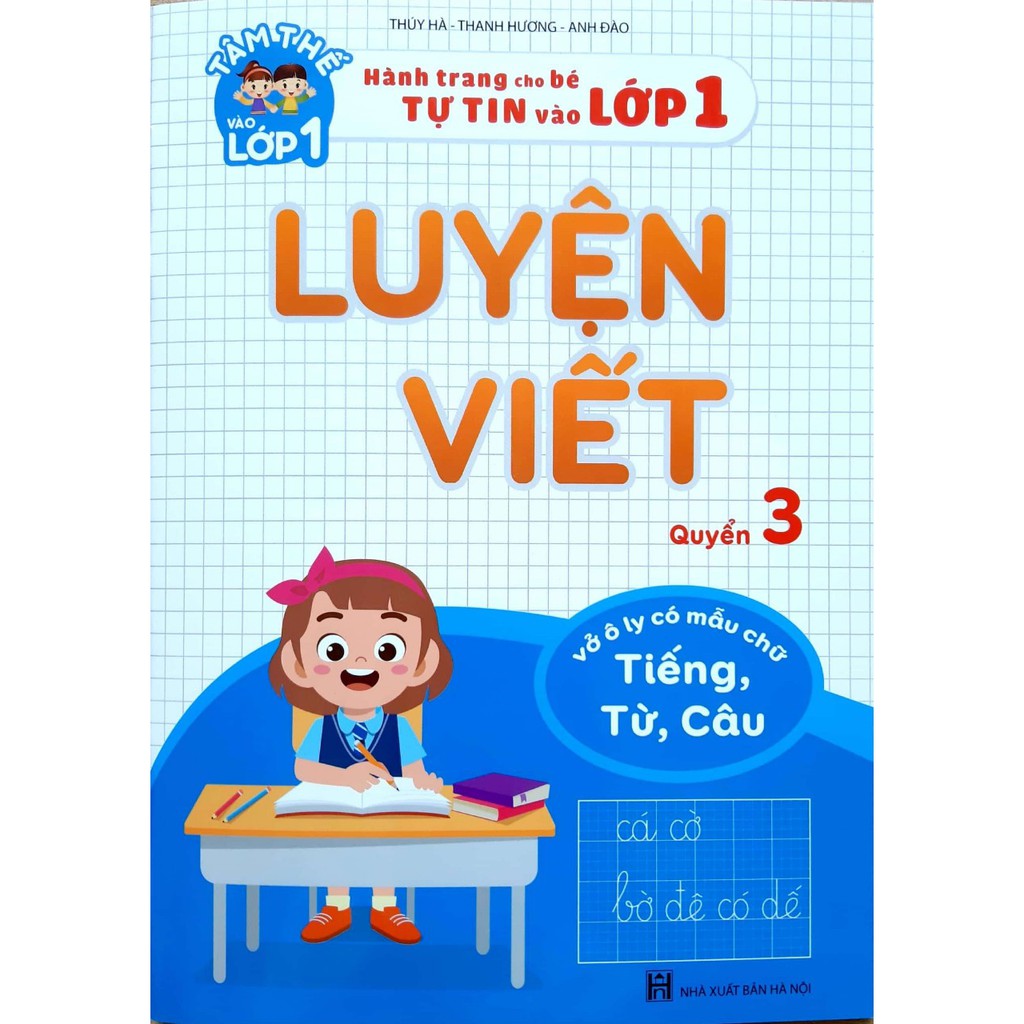 Sách - Combo 3 cuốn Luyện viết - Hành trang cho bé tự tin vào lớp 1