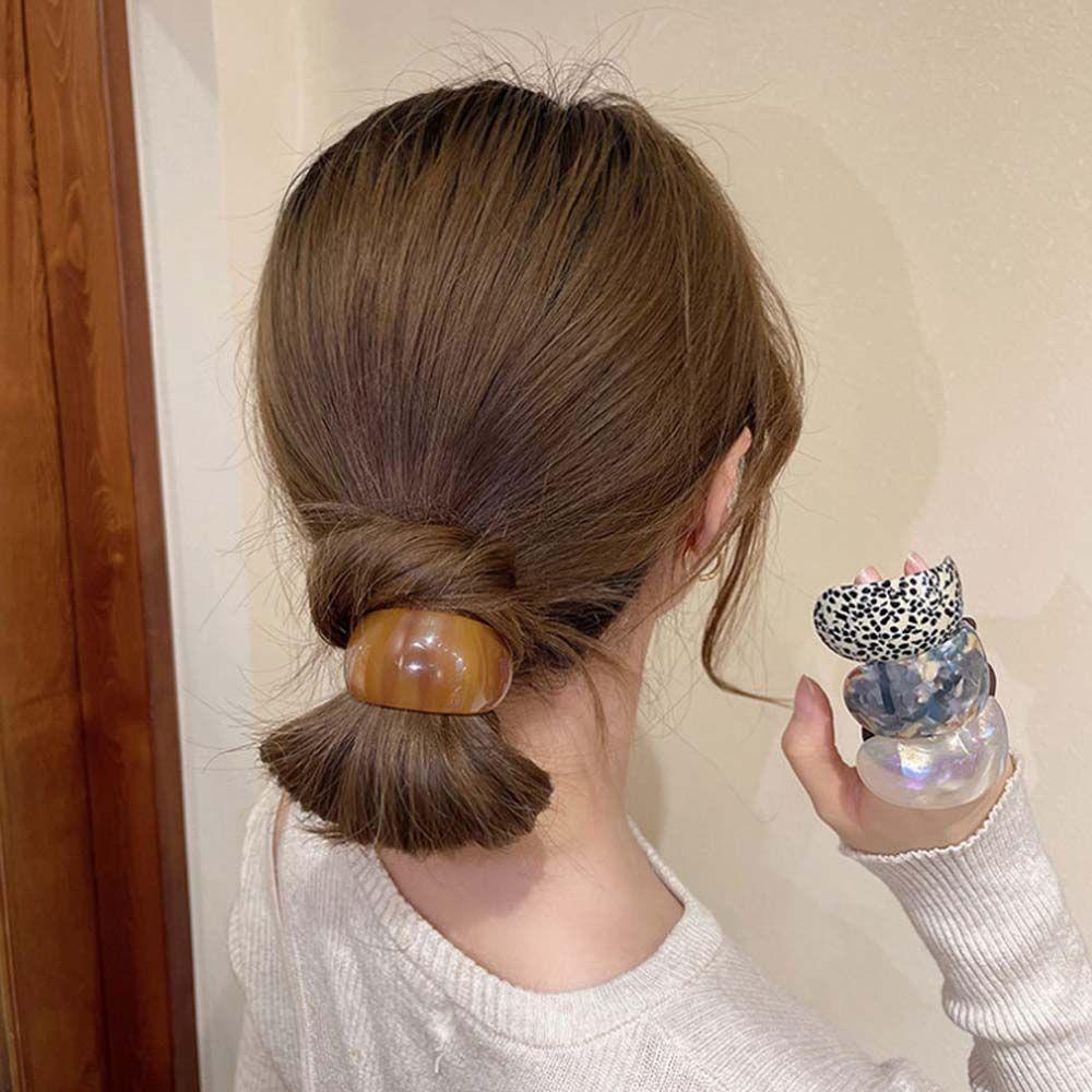 USNOW Dây Cột Tóc Phong Cách Retro Nhật Bản Xinh Xắn Cho Nữ