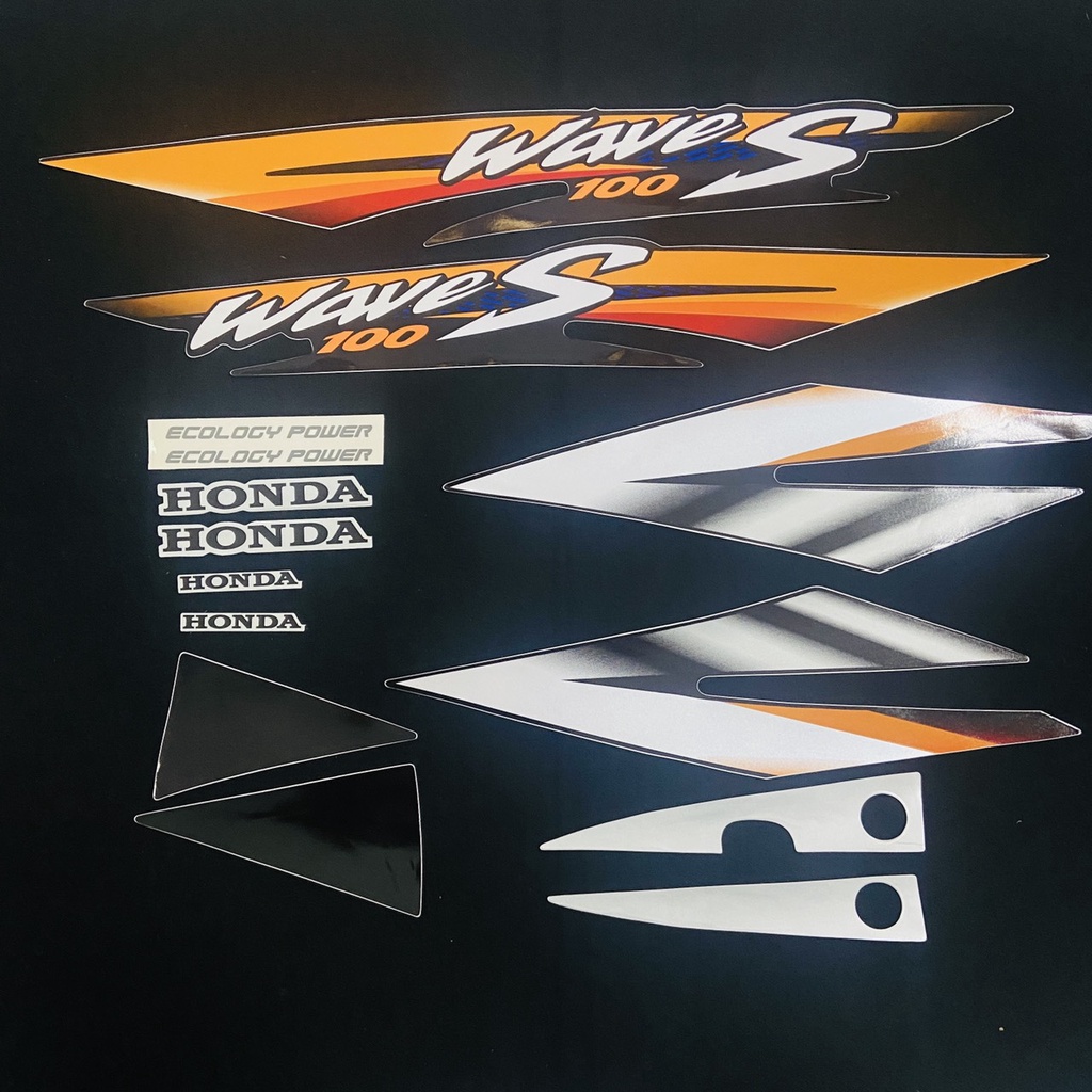 TEM DÁN XE WAVE S 100 TRANG TRÍ XE CAO CẤP