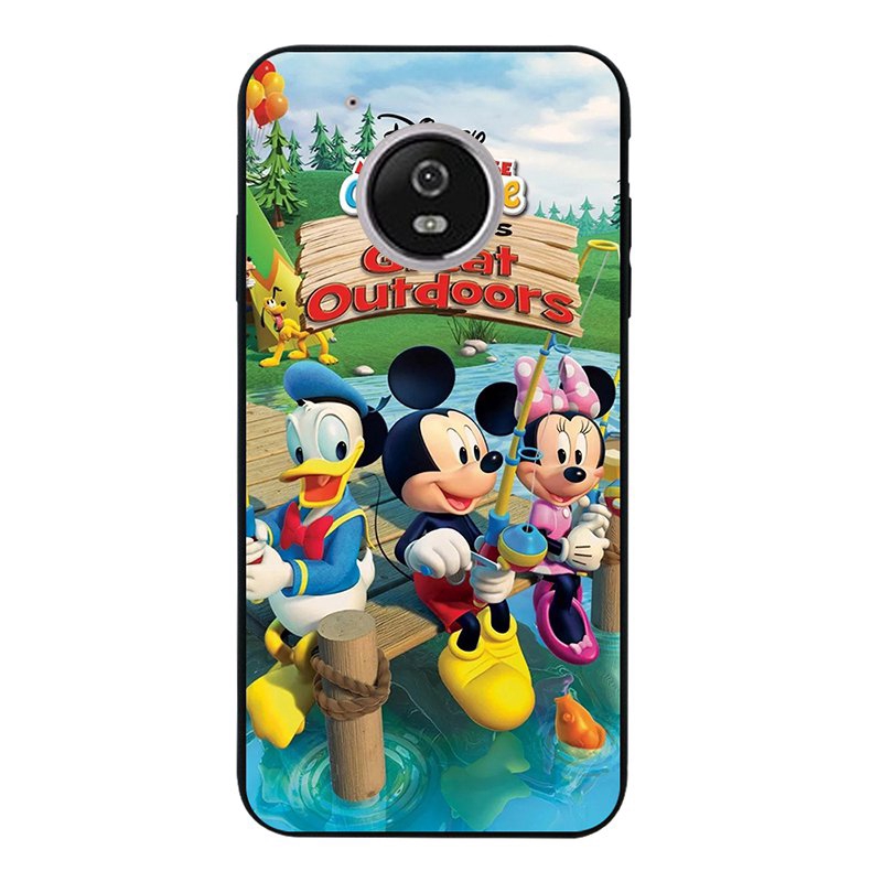 Motorola Moto C E4 G5 G5S X4 Plus Disney Pattern-5 Silicon Case Cover