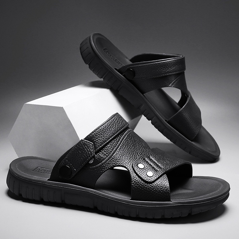 Dép Sandal Đế Mềm Chống Trượt Thoáng Khí Size Lớn 8321 Cho Nam