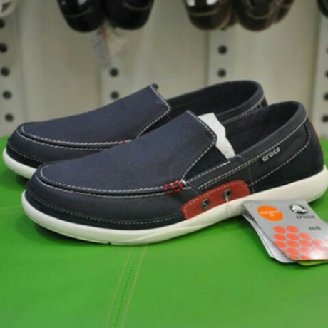 Giày Lười Canvas Crocs Phong Cách Hàn Quốc Cho Nam | BigBuy360 - bigbuy360.vn