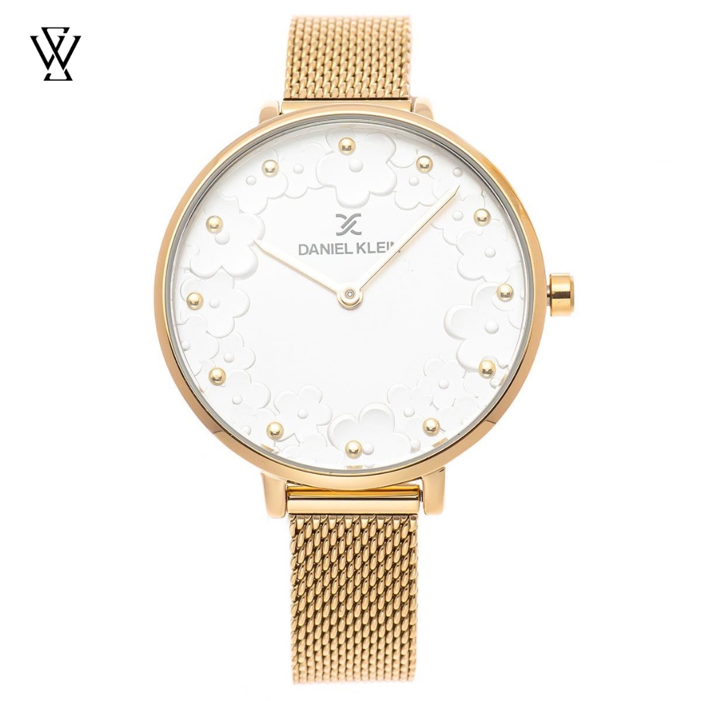 Đồng Hồ Quartz Nữ Daniel Klein WATCHSTORE DK.1.12777-3 Mặt Kính Khoáng 35mm, Dây Kim Loại, Vỏ Thép Không Gỉ
