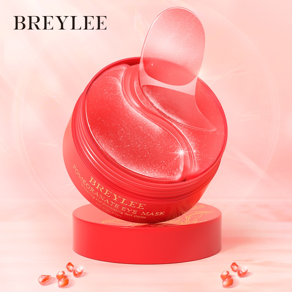 Bộ 60 Miếng / 30 Cặp Mặt Nạ Mắt Breylee Chiết Xuất Từ Trái Thạch Lựu Giúp Da Trắng Sáng | BigBuy360 - bigbuy360.vn