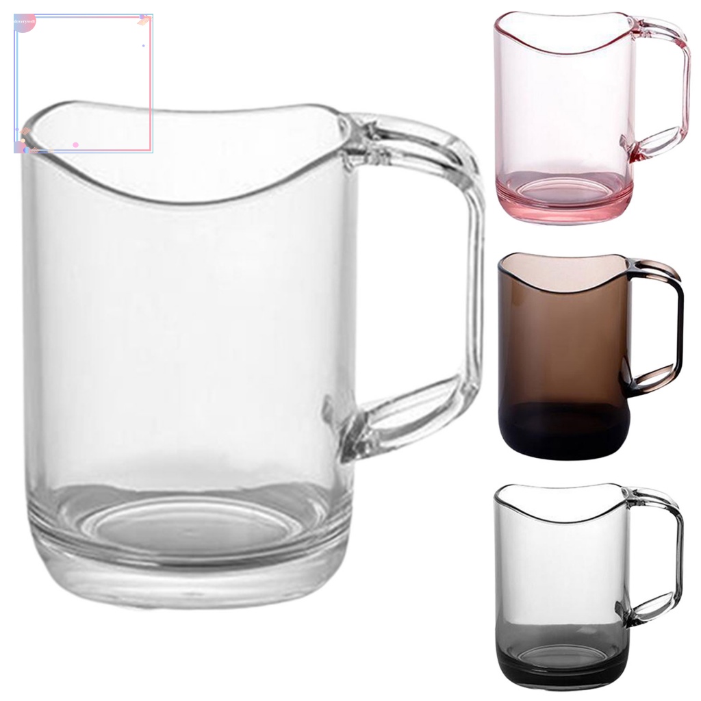 Cốc Súc Miệng Trong Suốt Chống Mòn Tiện Dụng Cho Gia Đình