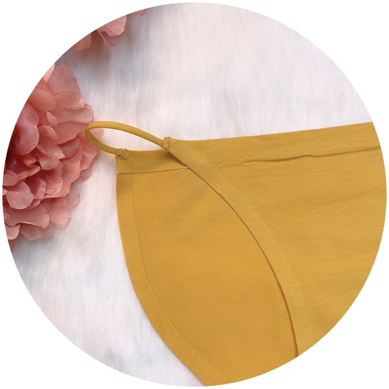 Quần lót cotton kháng khuẩn, viền ép lạnh, cạp phối dây hông cá tính | BigBuy360 - bigbuy360.vn