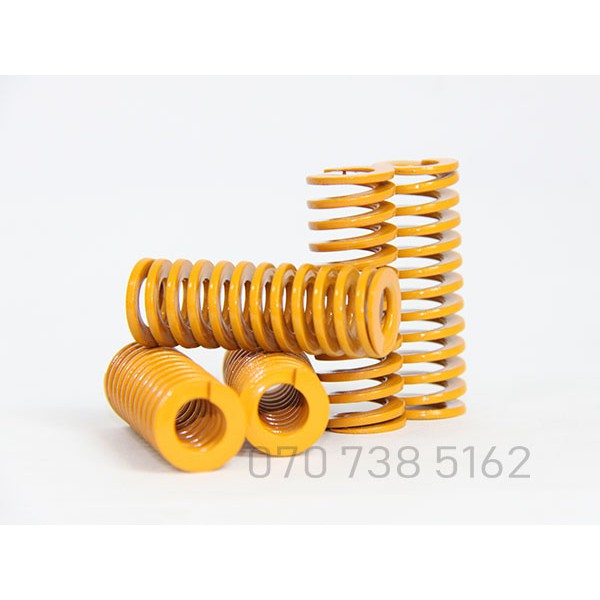 Bộ 4 Lò xo vàng SWF Yellow Spring D20*L20 - D25*L200  #linhkienkhuonmau #loxo #springs