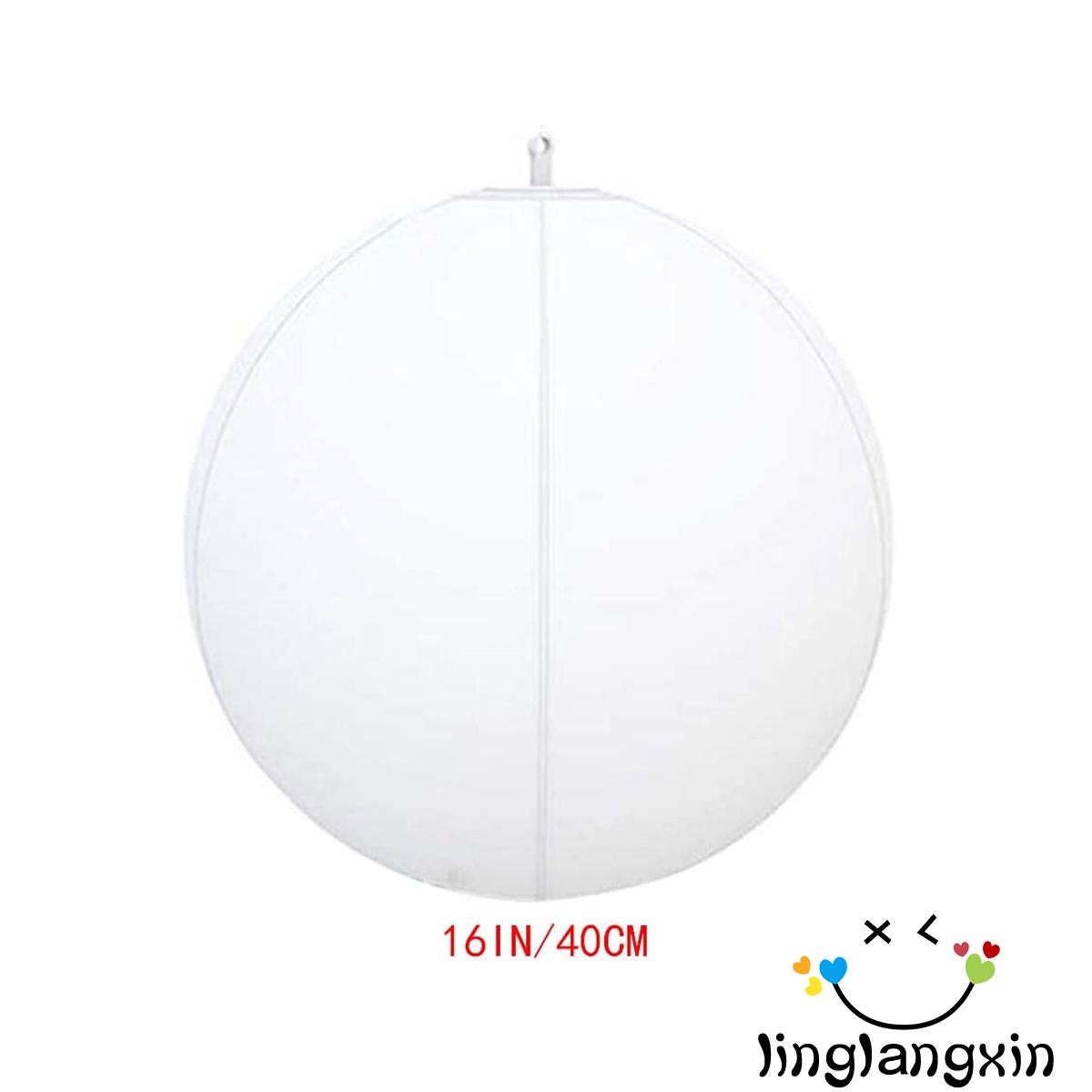 H-C★LED Beach Ball, Inflatable Luminous Ball with Remote Control for Outdoor Pool Beach Party, White