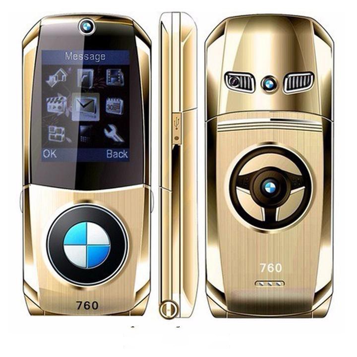 Điện thoại độc nắp gập 2 sim bmw 760 giá rẻ độc pin trâu