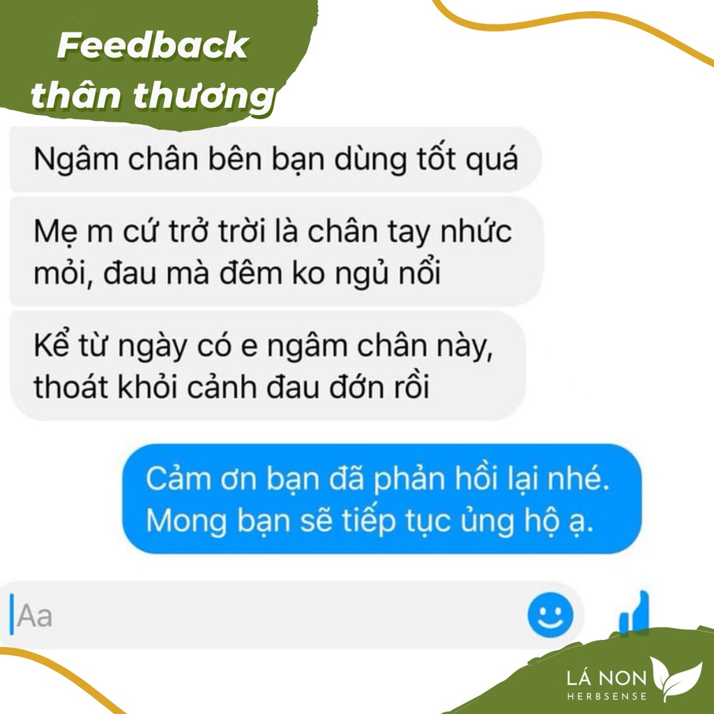 Lá Ngâm Chân Thảo Dược Giảm Căng Thẳng, Đau Nhức Mỏi Xương Khớp, Cải Thiện Mất Ngủ, Lưu Thông Khí Huyết, Giảm Hôi Chân