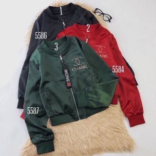 Áo khoát thêu phi lụa