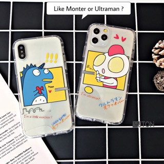 [Free ship đơn hàng từ 50k]- Ốp dẻo trong suốt in hình Monster & Ultraman
