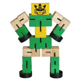 Đồ chơi gỗ Winwintoys - Luồn thun Robo - 60052