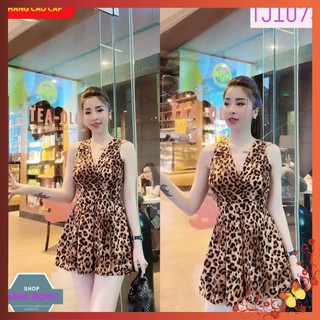 Jumpsuit 💥FREESHIP💥 Jum short beo cổ tim xinh xắn TJ1074