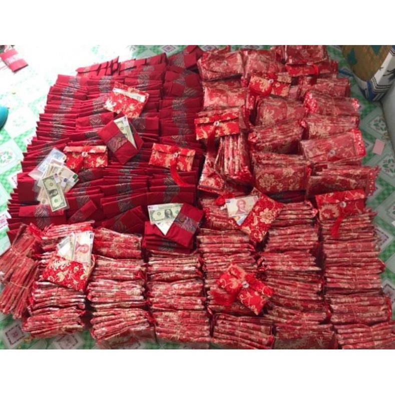 Bao lì xì tết 52 tờ 28 nước