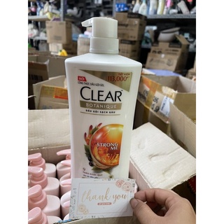 Dầu gội Clear thảo dược chăm sóc da đầu yếu 900g( thêm hương táo mới)