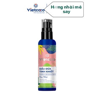 Dầu dừa tinh khiết vietcoco hương nhài bình xịt