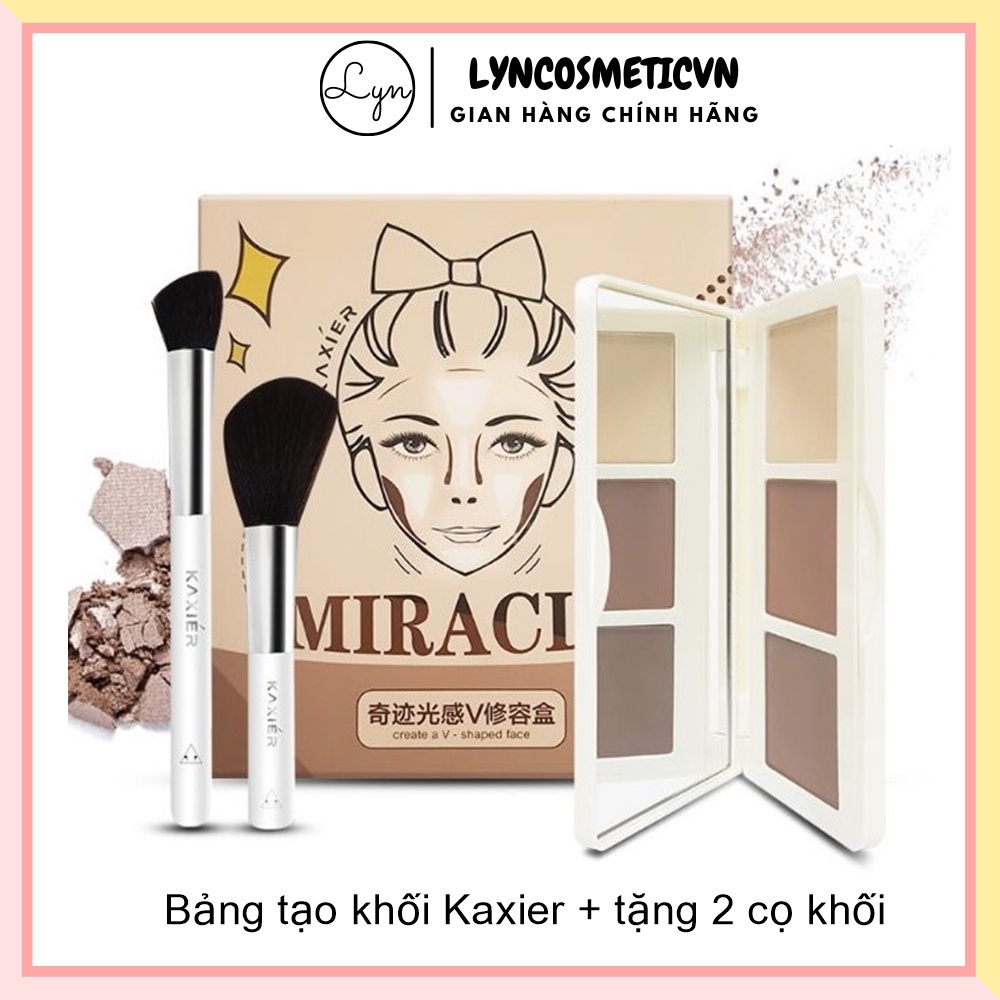 Phấn Tạo Khối Kaxier contour palette(+Tặng 2 cọ)