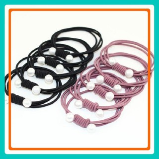 Dây cột tóc buộc tóc thun Hàn Quốc lẻ 1 dây nhiều màu phụ kiện tóc bờm tóc kẹp tóc xinh ZENTO