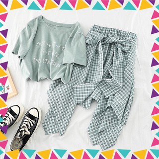 [ULZZANG]SET ÁO +  VÁY QUẦN - SET ĐỒ NĂNG ĐỘNG[ORDER]