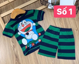 Bộ thun bozip bé trai size 8-22kg