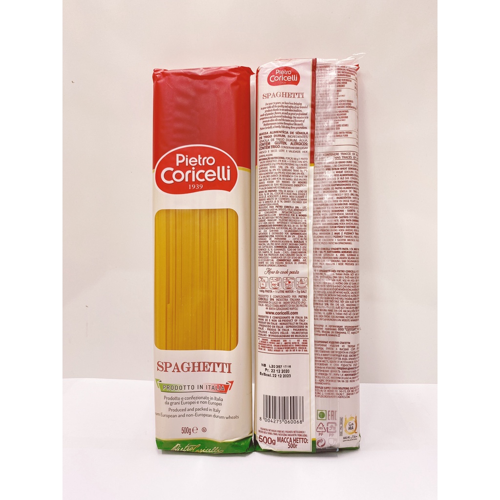 Mì Ý Spaghetti Pietro Coricelli Gói 500g-Ý