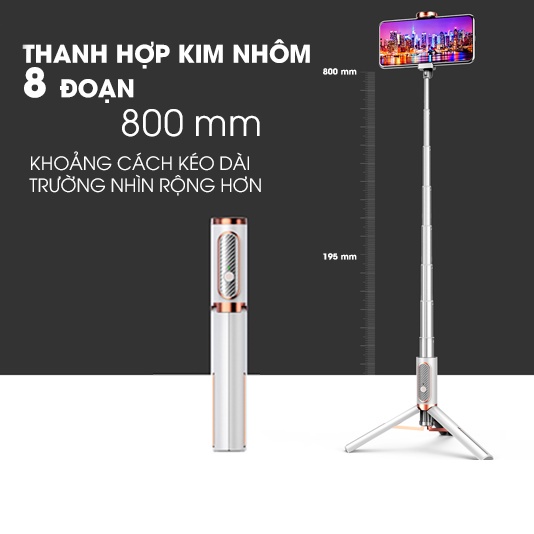 [Freeship-Giá rẻ nhất] Gậy chụp ảnh RL-EP05 Pro Chính Hãng Remax