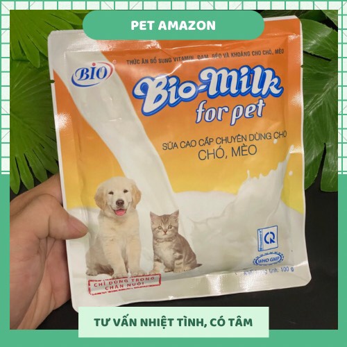 Sữa cao cấp chuyên dùng cho chó, mèo Bi-O