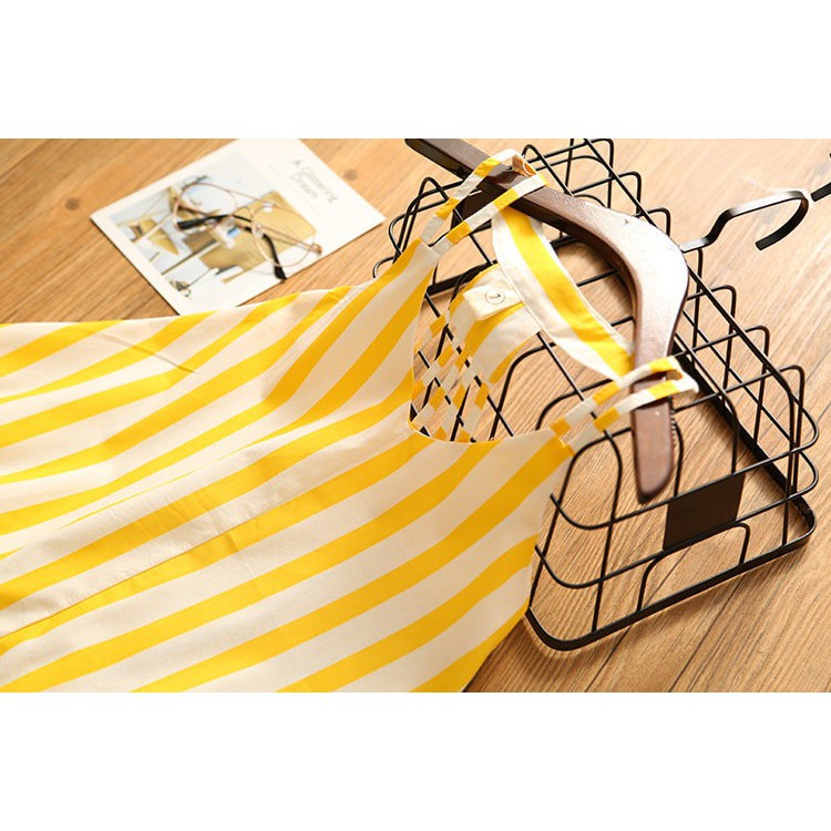 VAY 2 DÂY KẺ VÀNG SIÊU XINH