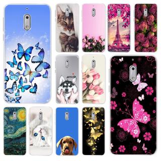 Ốp điện thoại silicone TPU mềm in họa tiết thời trang cho Nokia 6 TA-1000 TA-1003 6 2017