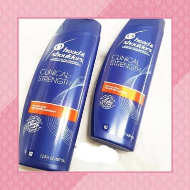 Head shoulder ✅ 𝐂𝐡í𝐧𝐡 𝐡ã𝐧𝐠✅HEAD Mỹ Clinical strength 400ml | BigBuy360 - bigbuy360.vn
