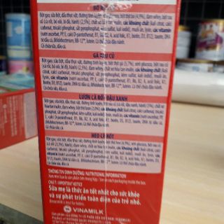 Bột ăn dặm 4 gói vị mặn (4×50g) mẫu mới ( tháng 9.2020)