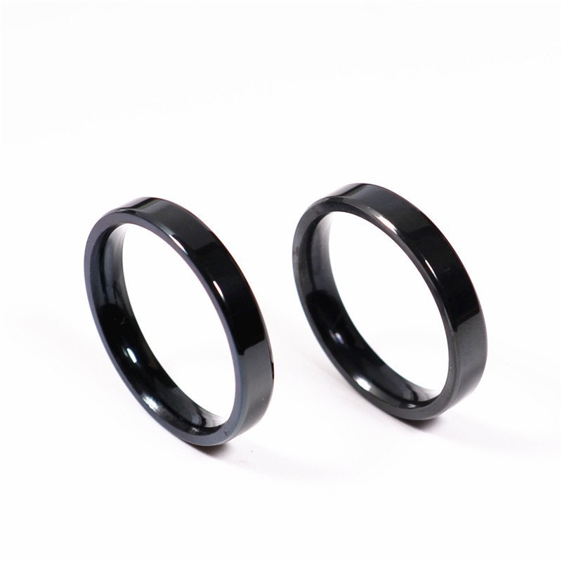 Nhẫn thép titan siêu mỏng 3mm cho nam và nữ