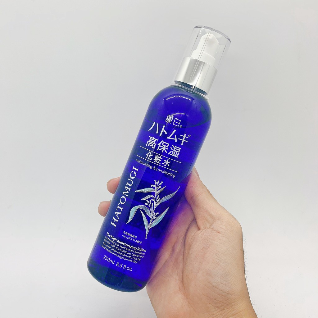 Nước Hoa Hồng Hatomugi Dưỡng Ẩm Sâu Làm Sáng Da  High Moisturizing &amp; Conditioning Lotion Nhật Bản - 250ml