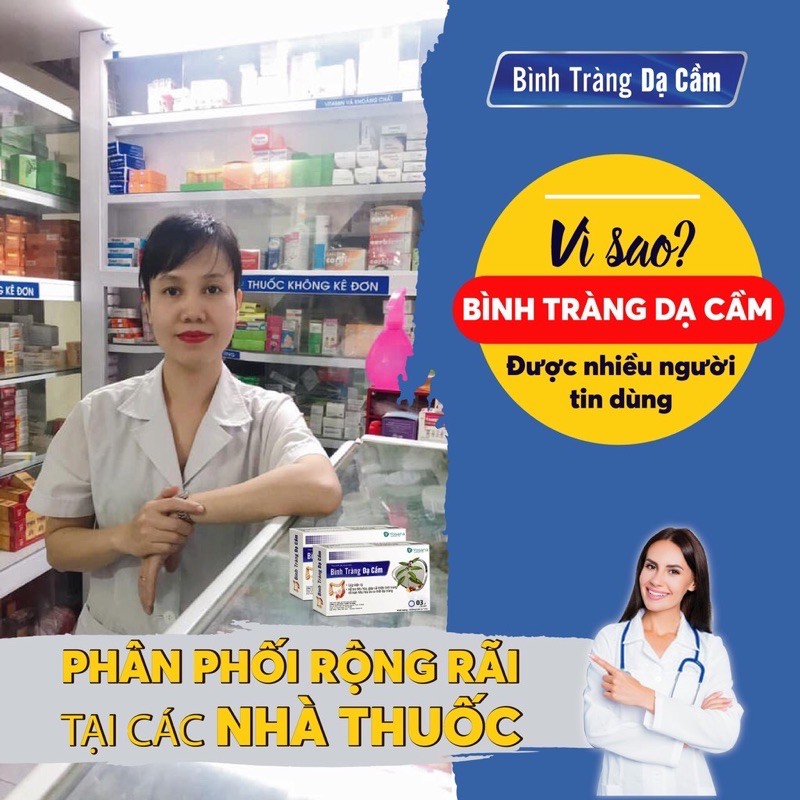 ĐẠI TRÀNG Yosana-Bình tràng dạ cầm hỗ trợ giảm viêm đại tràng,co thắt đại tràng,đau bụng, đi ngoài,phân sống