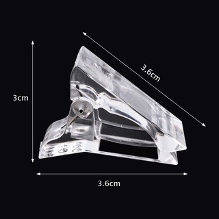 2 cái Kẹp giữ móng cố định đắp gel poly (gel gum)