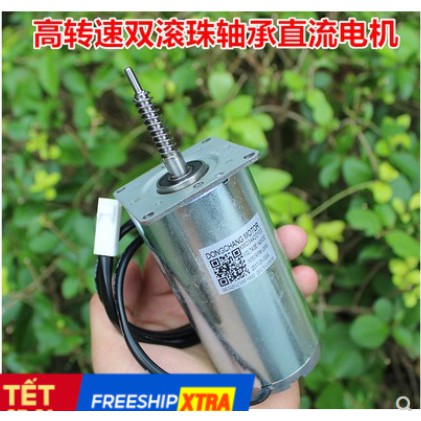 Động cơ motor DC 140V 28W Tốc độ 3050 vòng có thể làm mô tơ phát điện rất tốt