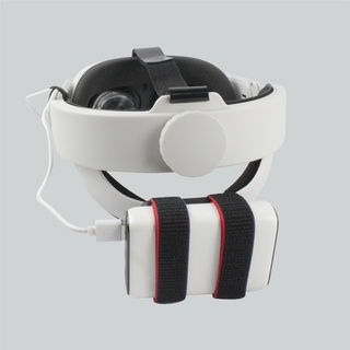 Adjustable Battery fixing strap For Oculus Quest 2 VR Cable Accessories Kit